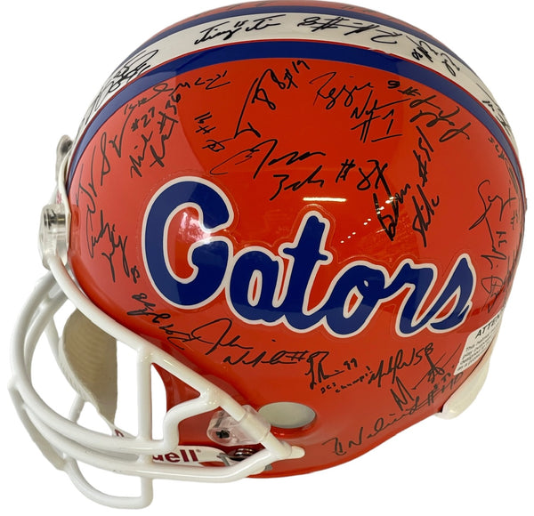 2006 Florida Gators Autographed Full Size Helmet