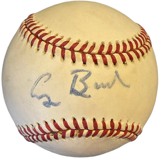 George H W Bush Autographed Official National League Baseball (JSA)