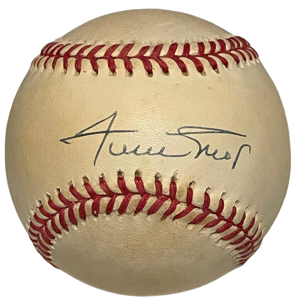 Willie Mays Autographed Official National League William D. White