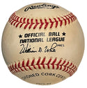 Red Schoendienst Autographed Official National League William D. White Baseball (JSA)
