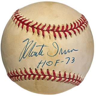 Monte Irvin "HOF 73" Autographed Official National League William D. White Baseball