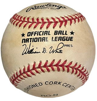 Monte Irvin "HOF 73" Autographed Official National League William D. White Baseball