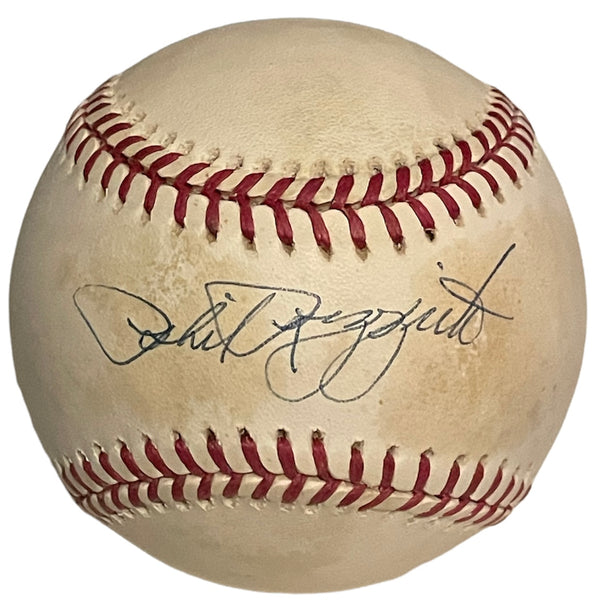 Phil Rizzuto Autographed Official American League Bobby Brown Baseball (JSA)