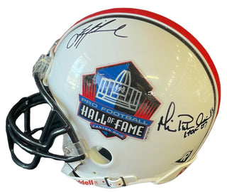 Mike Ditka Autographed Hall of Fame Mini Football Helmet