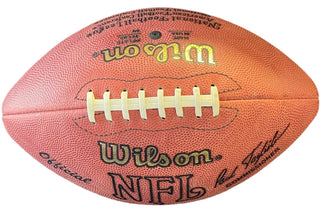 Michael Playmaker Irvin Autographed Official NFL Football (JSA)