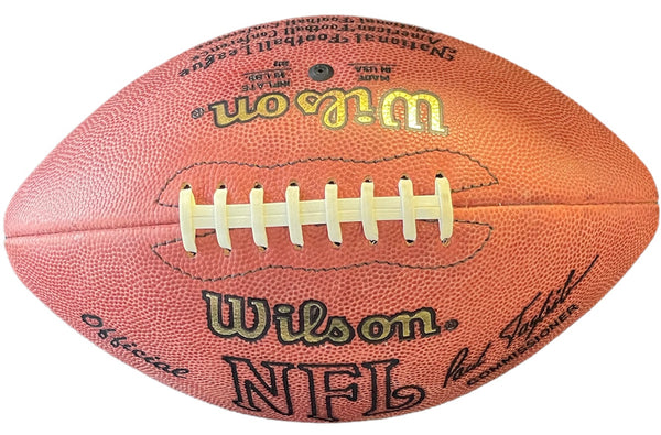 Michael Playmaker Irvin Autographed Official NFL Football (JSA)