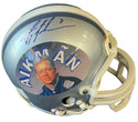 Troy Aikman Autographed Dallas Cowboys Mini Helmet (JSA)