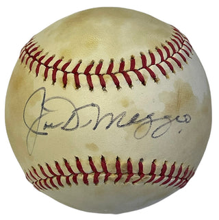 Joe DiMaggio Autographed Official American League Lee Macphail Baseball (JSA)
