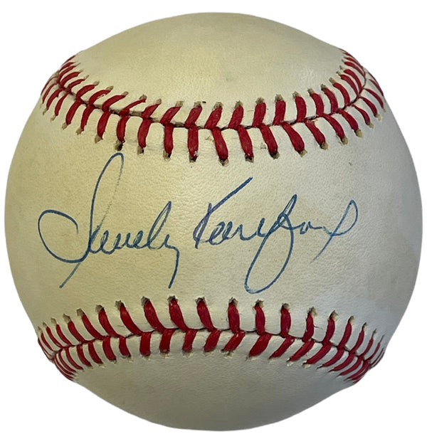 Sandy Koufax Autographed Official National League Bart Giamatti Baseball (JSA)