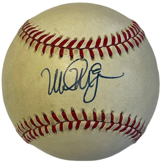 Mark McGwire Autographed Official American League Bobby Brown Baseball (JSA)