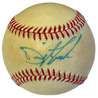 Doc Gooden Autographed Official National League Bart Giamiatti Baseball (JSA)