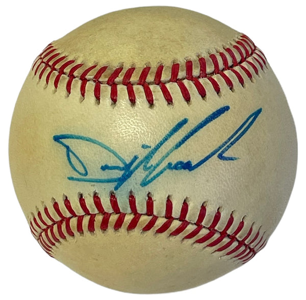Doc Gooden Autographed Official National League Bart Giamiatti Baseball (JSA)