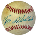 Bill Madlock Autographed Official National League Charles Feeney Baseball (JSA)