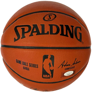 Bill Russell Autographed 11 Rings Hybrid Basketball (JSA)