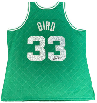 Larry Bird Autographed Boston Celtics Mitchell & Ness Jersey (JSA)