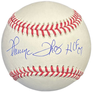 Thurman Thomas "HOF 07" Autographed Baseball (JSA)