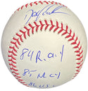 Dwight Gooden Autographed Multi Inscribed Baseball (JSA)