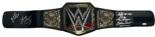 WWE Hall of Famers Autographed Replica Belt (JSA)
