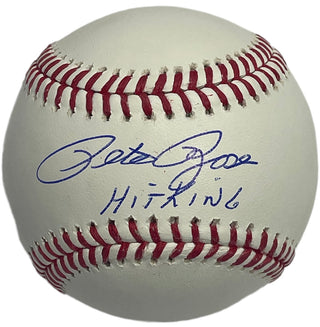 Pete Rose "Hit King" Autographed Official Major League Baseball (JSA)