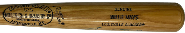 Willie Mays Autographed Louisville Slugger Bat (JSA)