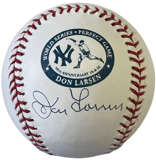 Don Larsen Autographed Official Major League Baseball (Tristar)