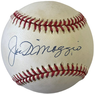 Joe DiMaggio autographed Official Major League Baseball (PSA)