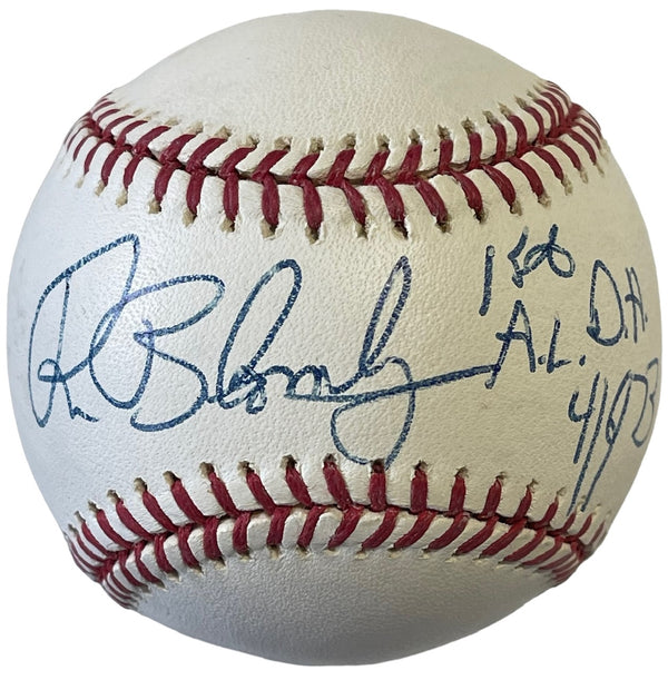Ron Bloomberg Signed Official Major League Baseball (JSA)