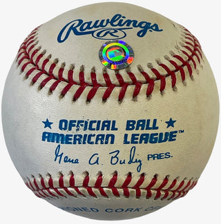 Bobby Murcer Autographed Official American League Baseball (MLB)