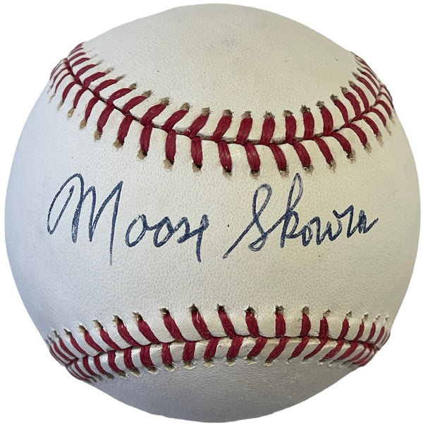 Moose Skowron Autographed Official National League Baseball (PSA)