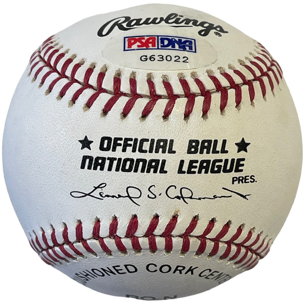 Moose Skowron Autographed Official National League Baseball (PSA)