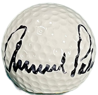 Arnold Palmer Autographed Golf Ball Clock (JSA)