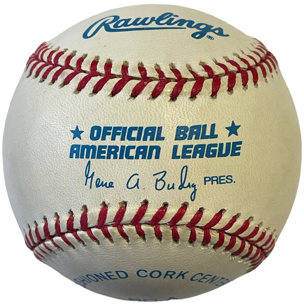 Joe Girardi autographed Official American League Baseball