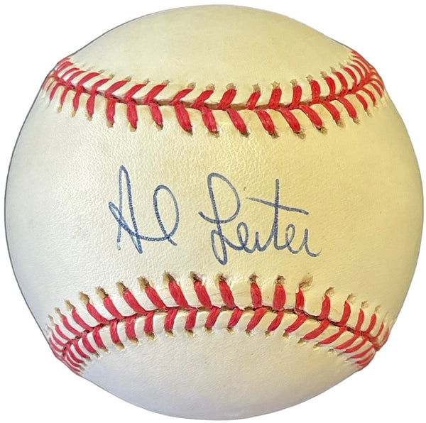 Al Leiter Autographed Official National League Baseball