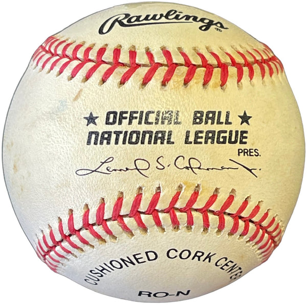 John Franco Autographed Official National League Baseball