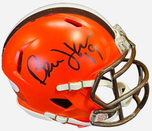 Bernie Kosar Autographed Cleveland Browns Mini Helmet (JSA)