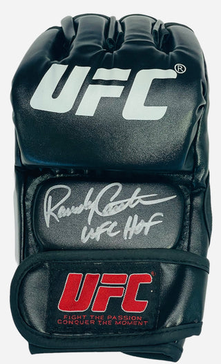 Randy Couture "UFC HOF" Autographed UFC Glove (JSA)