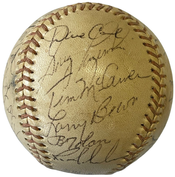 1976 Philadelphia Phillies Team Signed Baseball (JSA)