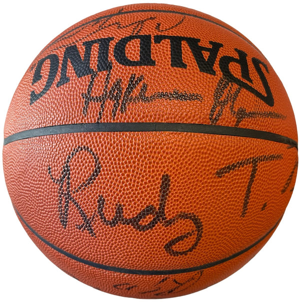 1990's Official Houston Rockets Team Signed Basketball