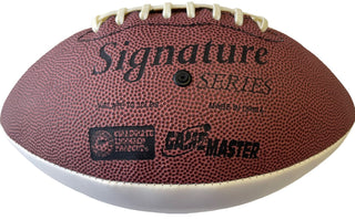 Kirk Herbstreit & Others Autographed Ohio State White Panel Football (JSA)