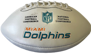 Jarvis Landry Autographed Dolphins White Panel Football