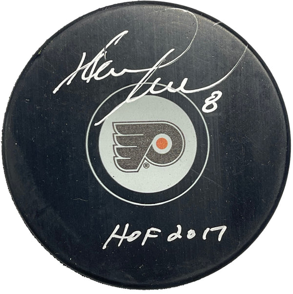 Mark Recchi Autographed Philadelphia Flyers Official Puck