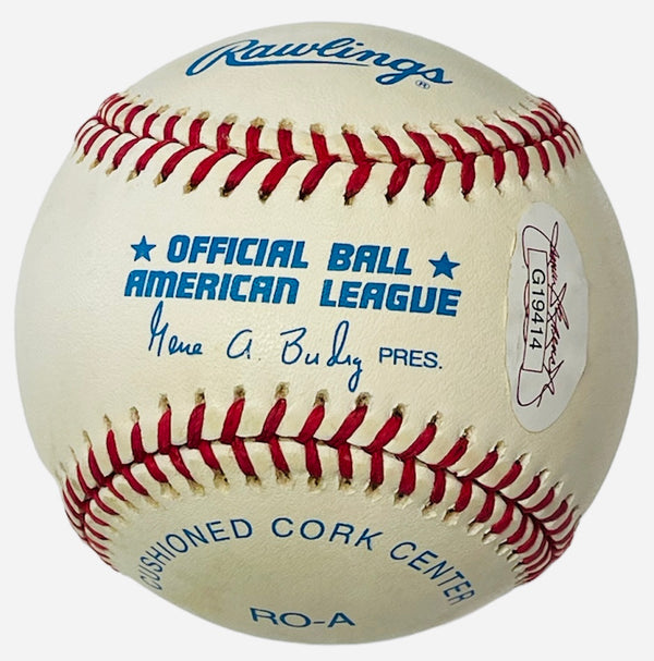 Mariano Rivera Signed Official American League Baseball With 