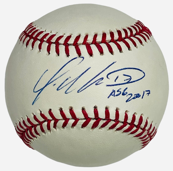 Yonder Alonso "ASG 2017" Autographed Baseball (JSA)