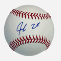 Jordan Walker Autographed Official Major League Baseball (JSA)