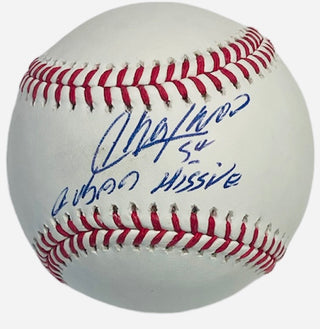 Aroldis Chapman "Cuban Missile" Autographed Official Major League Baseball (JSA)
