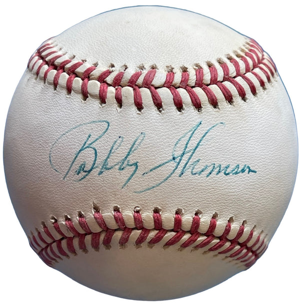Bobby Thomson Autographed Official National League Baseball