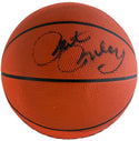 Pat Riley Autographed Spalding Basketball (JSA)
