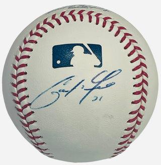 Christian Yelich Autographed Baseball (JSA)