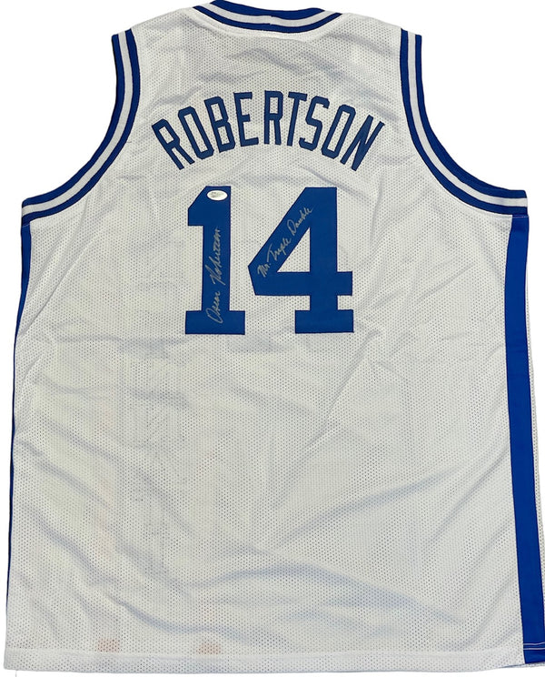 Oscar Robertson Signed Cincinnati Royals Jersey. Basketball