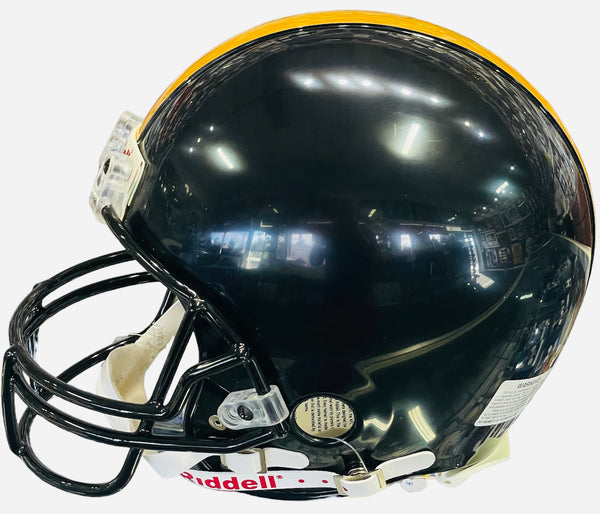 Pittsburgh Steelers Legends Autographed Pittsburgh Steelers Authentic Full Sized Helmet (JSA)
